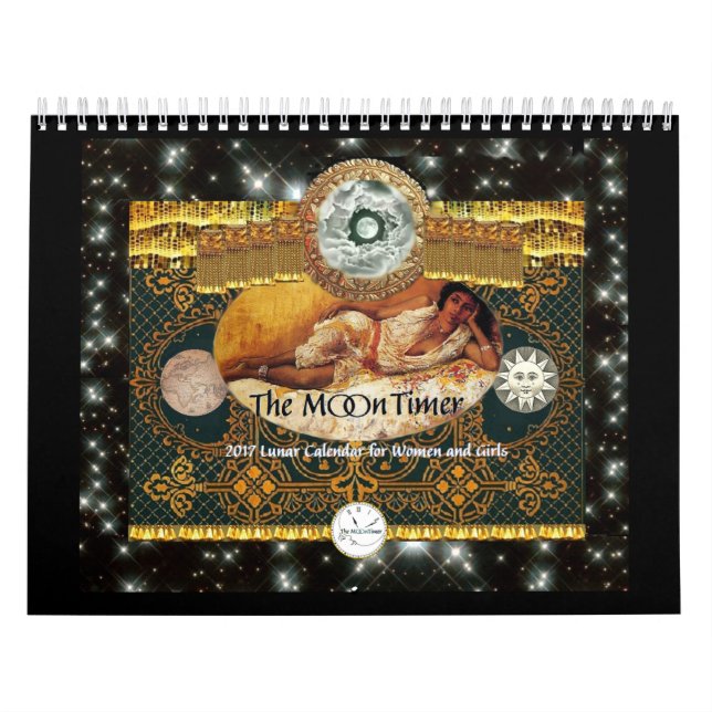 Der MoonTimer 2017 Mondkalender Kalender (Titelbild)