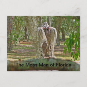 Der Moosmann von Florida Postkarte
