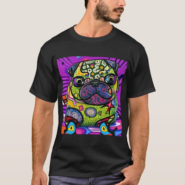 Der Mops T-Shirt (Vorderseite)