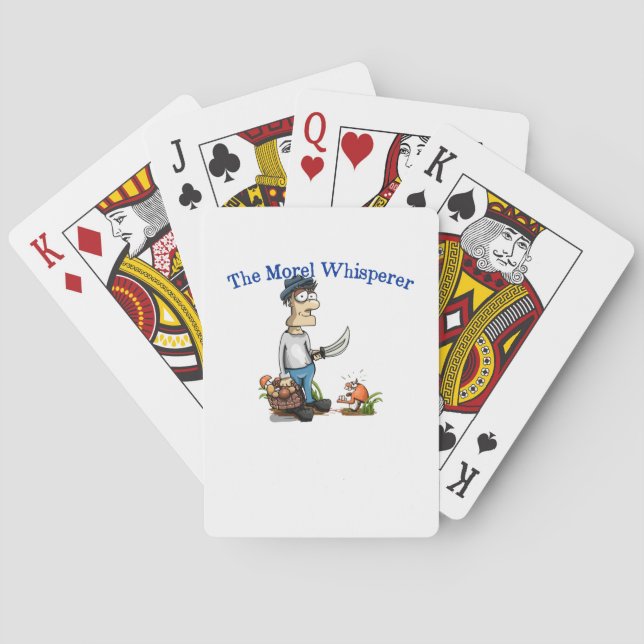 Der Morel Whisperer Spielkarten (Rückseite)