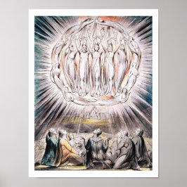 Der Morgen der Geburt Christi - William Blake Poster