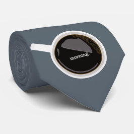 Der Morgen-Kaffee-Krawatte der Männer Krawatte