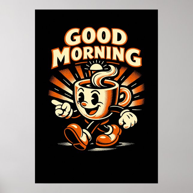 Der Morgenkaffee Poster (Vorne)