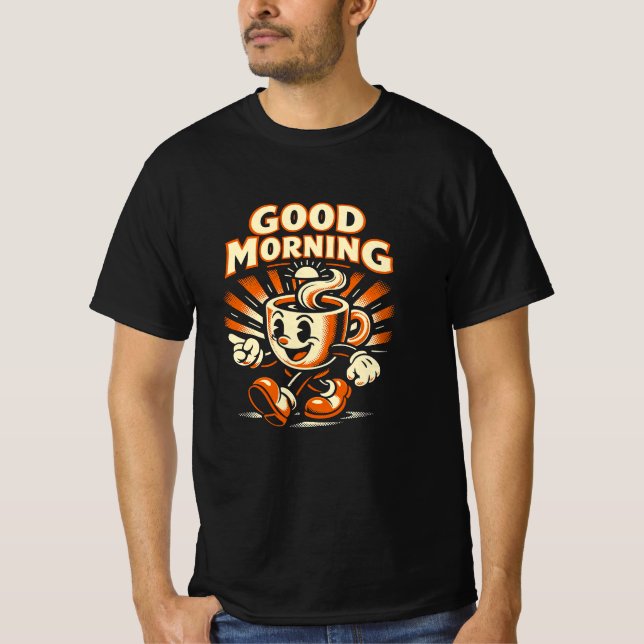 Der Morgenkaffee T-Shirt (Vorderseite)