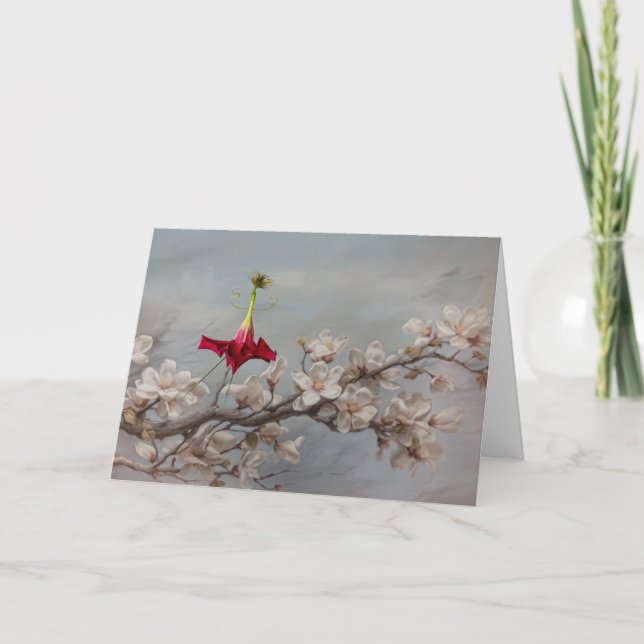 Der Morgenspaziergang Karte (Vorderseite)