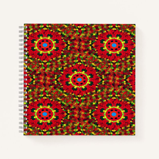 Der Mosaiktanz... Notizbuch (Vorderseite)