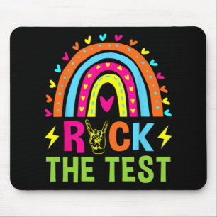 Der Motivierend Lehrer des Testfahrtags für Regenb Mousepad