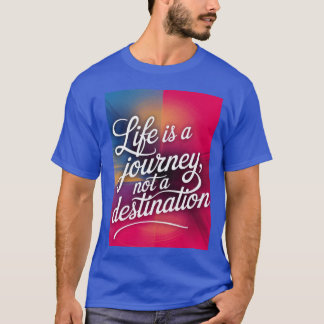 Der Motivierend T - Shirt der Typografie