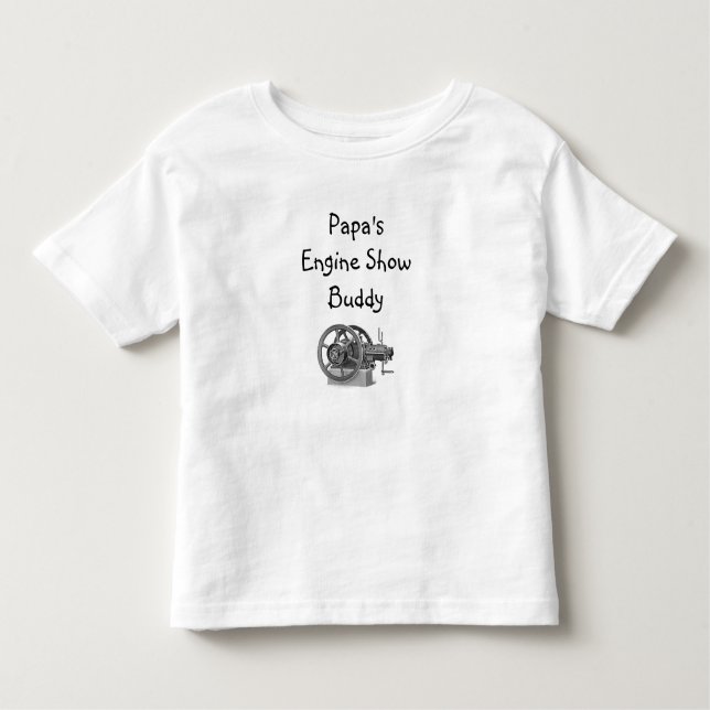 Der Motor-Show-Freund des Papas Kleinkind T-shirt (Vorderseite)