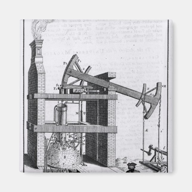 Der Motor, Wasser durch Feuer zu sammeln Magnet (Vorne)