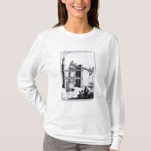 Der Motor, zum des Wassers durch Feuer anzuheben T-Shirt