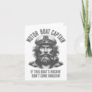 Der Motorbootführer, wenn der Rockin dieses Bootes Karte