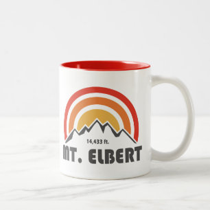 Der Mount Elbert Zweifarbige Tasse