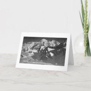 Der Mount McKinley Alaska 1910 Karte