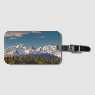 Der Mount McKinley   Alaska Gepäckanhänger