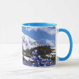 Der Mount Rainier am Paradies-Punkt Tasse