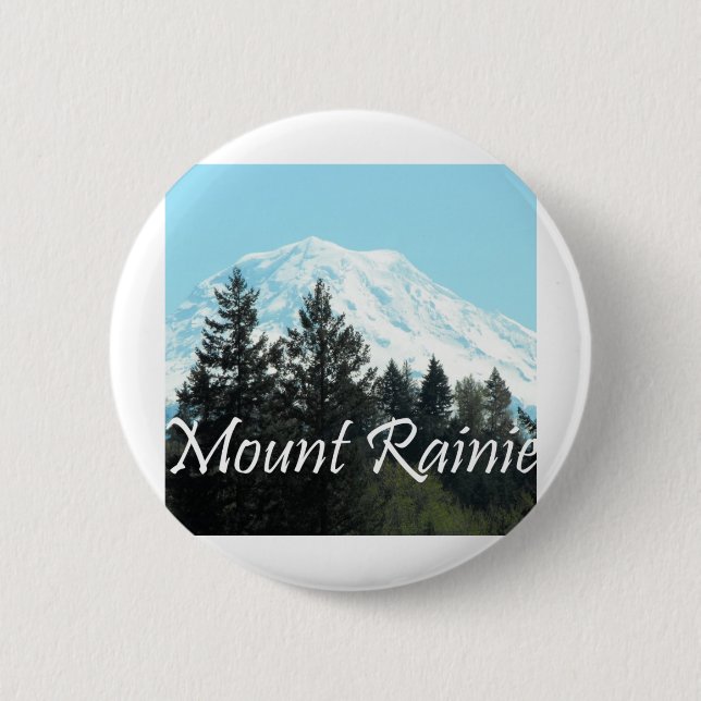 Der Mount Rainier Button (Vorderseite)