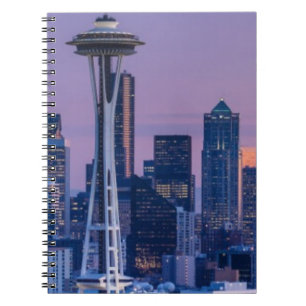 Der Mount Rainier im Hintergrund Notizblock