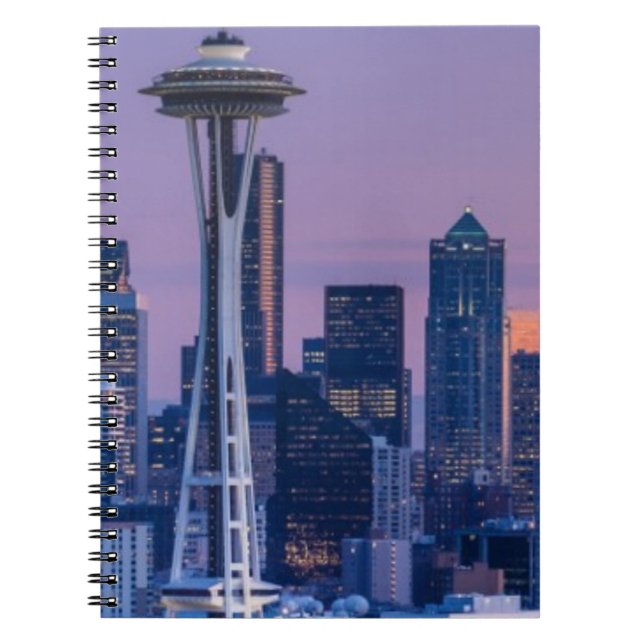 Der Mount Rainier im Hintergrund Notizblock (Vorderseite)
