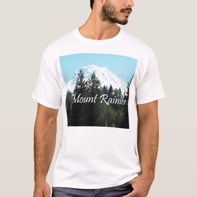Der Mount Rainier T-Shirt (Vorderseite)