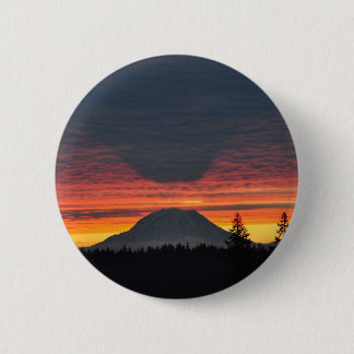 Der Mount Rainier und es sind Schatten Button