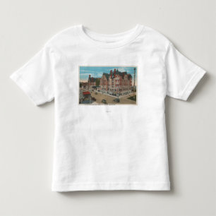 Der Mount Rainier, WA - Ansicht des Tacoma-Hotels Kleinkind T-shirt