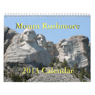 Der Mount Rushmore 2013 Kalender