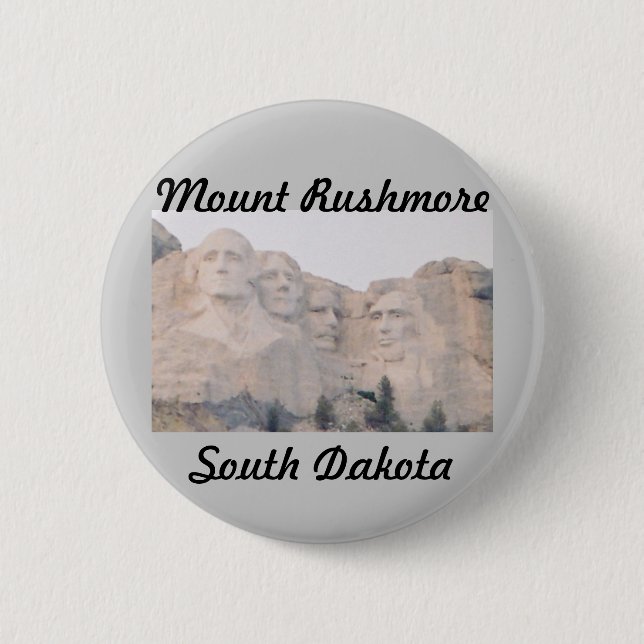 Der Mount Rushmore Button (Vorderseite)