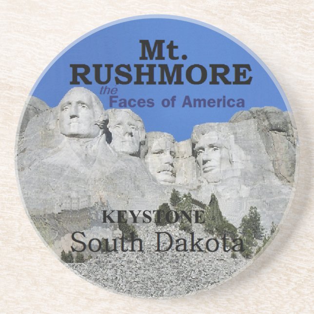Der Mount Rushmore Getränkeuntersetzer (Vorne)