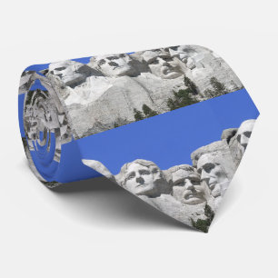 Der Mount Rushmore Krawatte