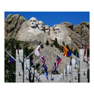 Der Mount Rushmore kundengerechte Foto-Andenken Fotodruck