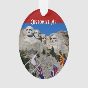 Der Mount Rushmore kundengerechte Foto-Andenken Ornament