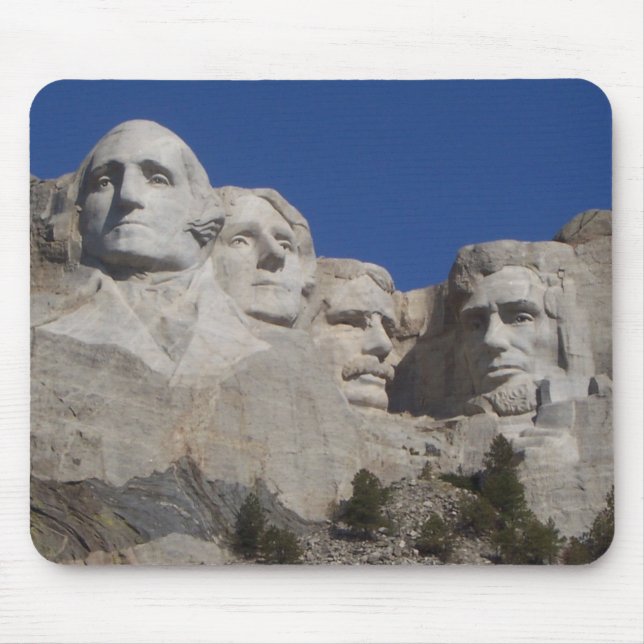 DER MOUNT RUSHMORE MAUSUNTERLAGE MOUSEPAD (Vorne)