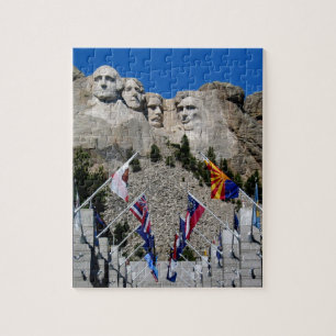 Der Mount Rushmore nationale Erinnerungsandenken Puzzle