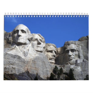 Der Mount Rushmore nationales Erinnerungsmonument Kalender
