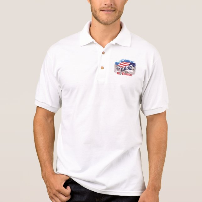 Der Mount Rushmore Polo Shirt (Vorderseite)