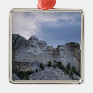Der Mount Rushmore Silbernes Ornament