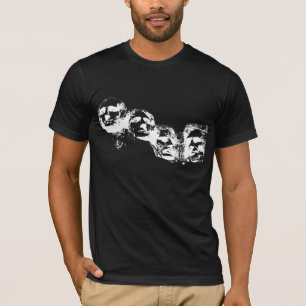 Der Mount Rushmore Silhouette T-Shirt
