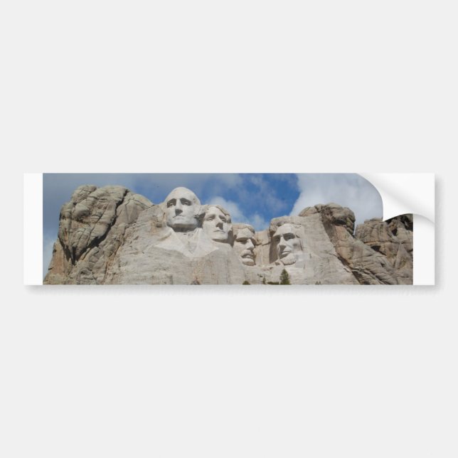 Der Mount Rushmore South Dakota Autoaufkleber (Vorne)