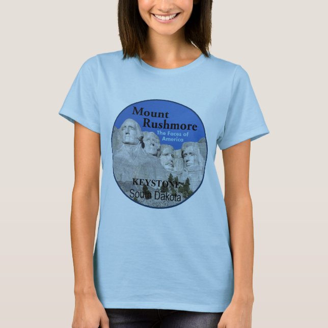 Der Mount Rushmore T-Shirt (Vorderseite)