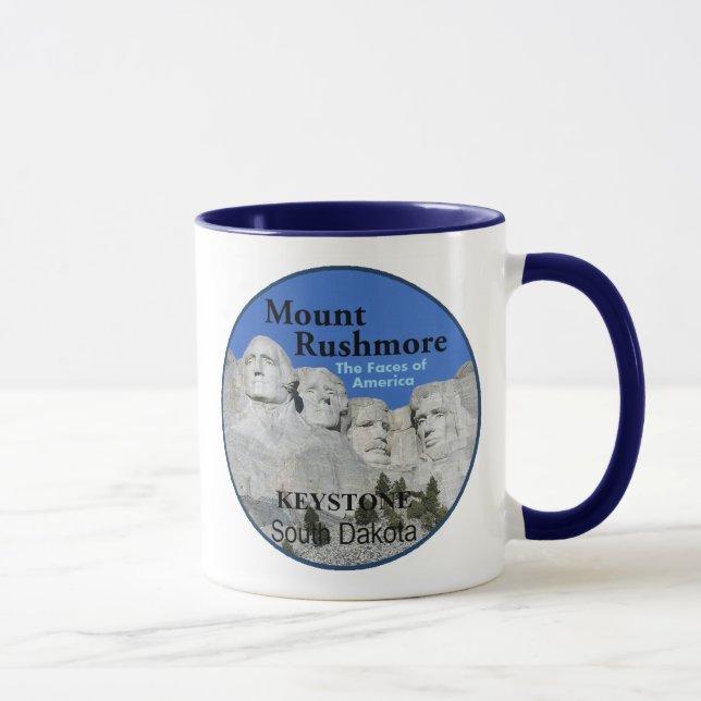 Der Mount Rushmore Tasse (Rechts)