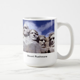 Der Mount Rushmore Tasse