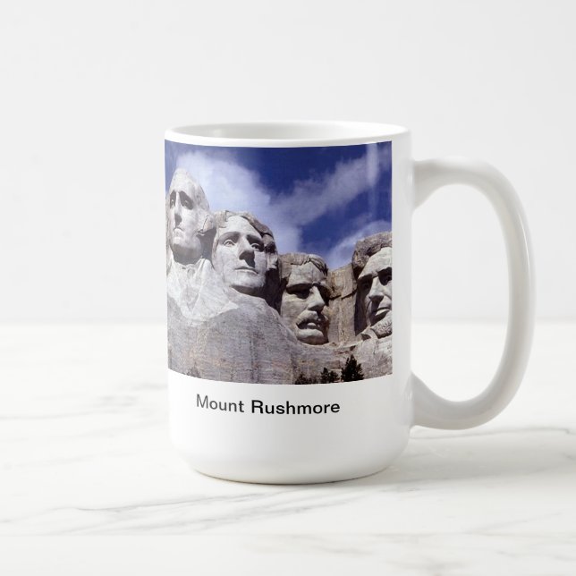 Der Mount Rushmore Tasse (Rechts)