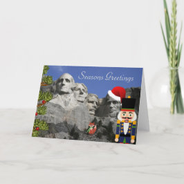 Der Mount Rushmore Weihnachtskarte Feiertagskarte