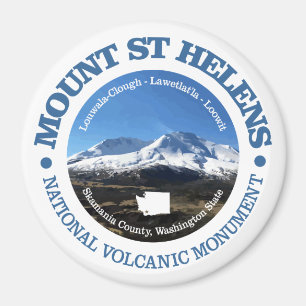 Der Mount Saint Helens Magnet