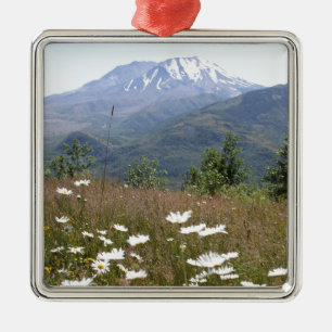 Der Mount Saint Helens Silbernes Ornament