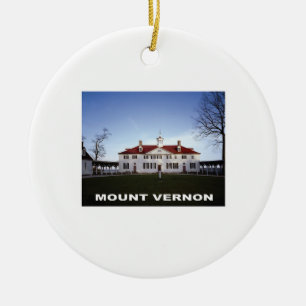der Mount Vernon gw Keramik Ornament
