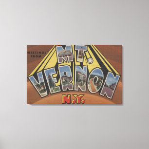 Der Mount Vernon, New York - große Leinwanddruck