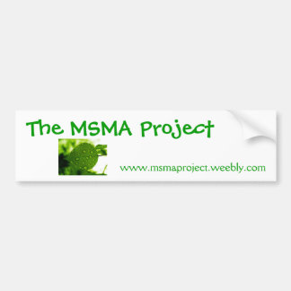 der msma Projekt bumber Aufkleber Autoaufkleber
