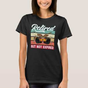 Der müde Drummer erschöpft, aber für Drumme nicht T-Shirt